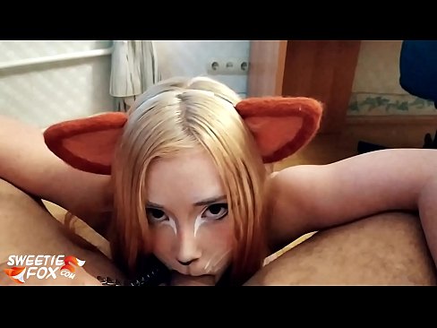 ❤️ Nilunok ni Kitsune ang titi at cum sa kanyang bibig ❤️❌ Porn video sa amin